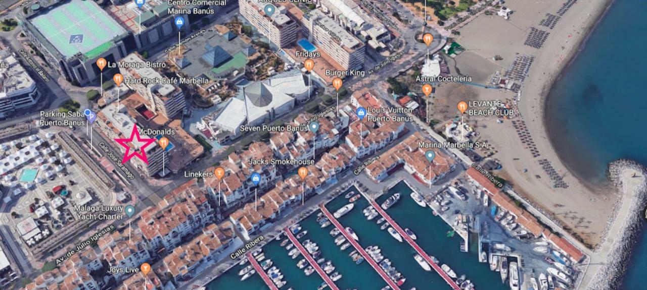 Center Puerto Banus -3 Bedrooms Марбелья Экстерьер фото